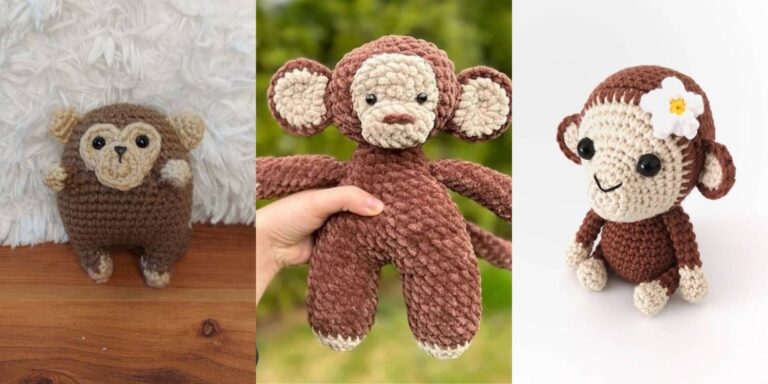 30 Monkey Amigurumi Patterns