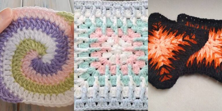 33 Mosaic Granny Square Crochet Patterns