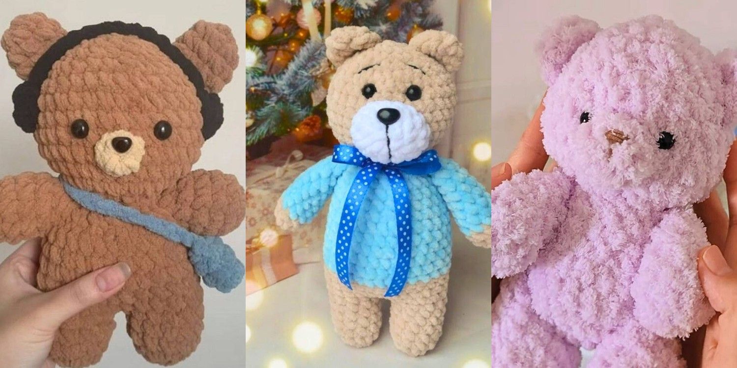 31 No Sew Teddy Bear Crochet Patterns