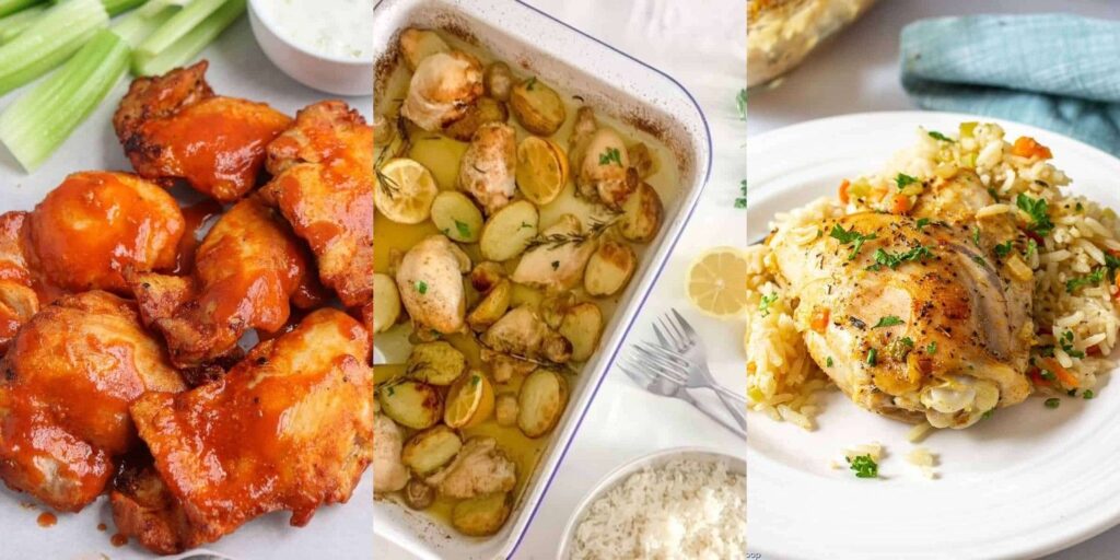 33 Oven Baked Chicken Thighs Recipes