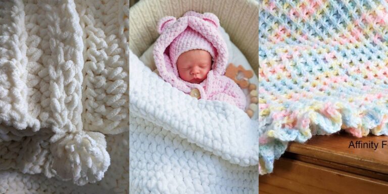 36 Quick Crochet Baby Blanket Patterns