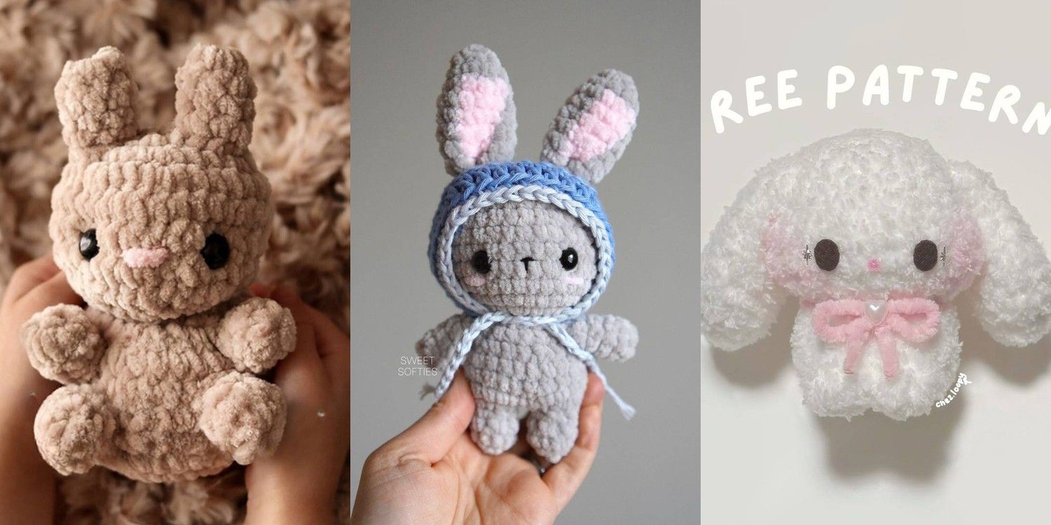 31 Realistic Rabbit Crochet Patterns