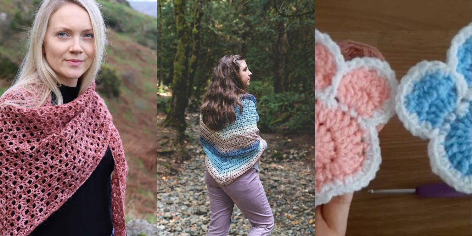 35 Triangle Shawl Crochet Patterns 35 Triangle Shawl Crochet Patterns