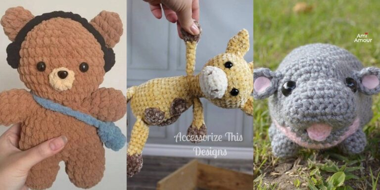 32 Zoo Animal Crochet Patterns